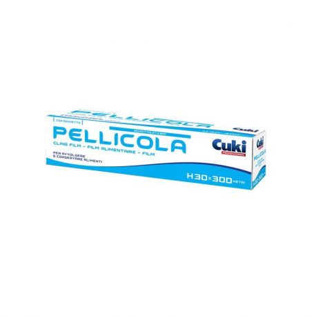 Pellicola trasparente pvc Cuki 300mmx300m alimenti
