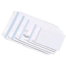 Buste a a sacco bianche 25X35,3/100gr strip cf.500pz