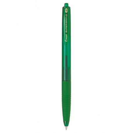 Penna Pilot SuperGrip scatto M verde