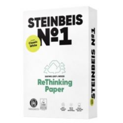 Carta riciclata A4 80gr Steinbeis N.1 Ecolabel
