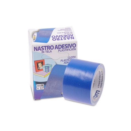 Nastro telato 38x2,7 blu