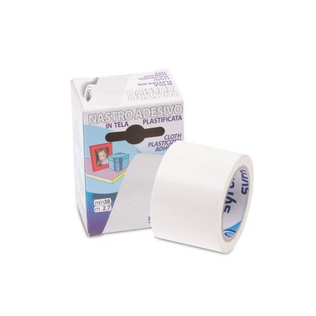 Nastro telato 38x2,7 bianco