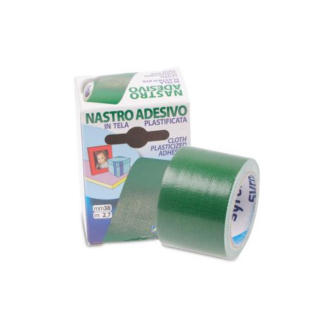 Nastro telato 38x2,7 verde