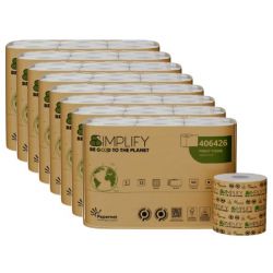 Carta igienica cf.96 rotoli 406426 Ecolabel SIMPLIFY