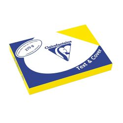 Copertine cartoncino A4 cf.100pz giallo 2700