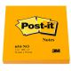 Post-it 3M 654 Neon 76x76 arancio acceso