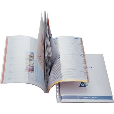 Buste in plastica perforazione universale Ercole Cat 25pz