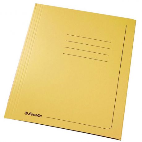 Cf.25 cartelle Esselte 551310 295g. gialle