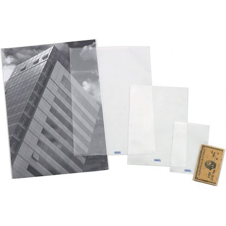 Busta in plastica carta di credito 5,4x8,5 cf. 25pz