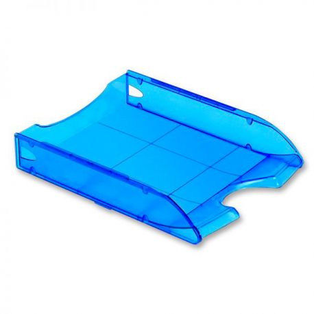 Portacorrispondenza Leonardi E041 blu trasparente