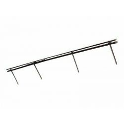 Pettini VeloBind 4 denti 25pz neri 9741635