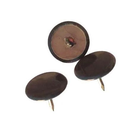 Puntine colorate 100pz marroni