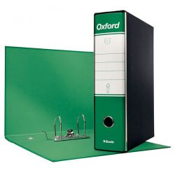 Registratore Oxford G83 commerciale dorso cm 8 verde