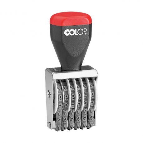 Timbro numeratore 6 cifre 5mm