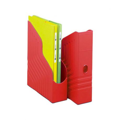 Portariviste Magazine Rack Rexel rosso