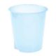 Cestino gettacarte E020 trasparente blu
