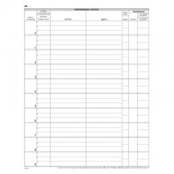 Registro corrispondenza arrivo 50pg DU138010000