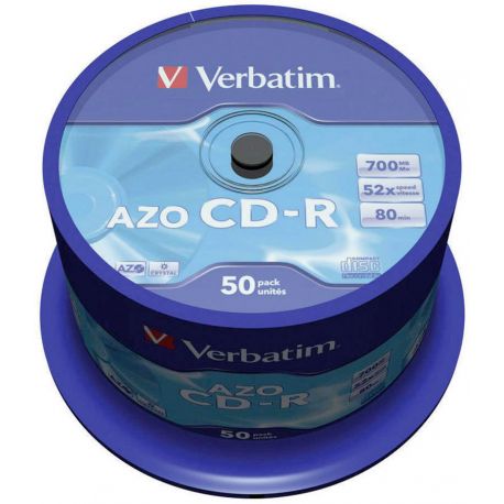 CD-R Verbatim 700MB 80min torre 50pz