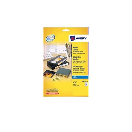 Etichette Avery J8674 145x17 16et./25fg