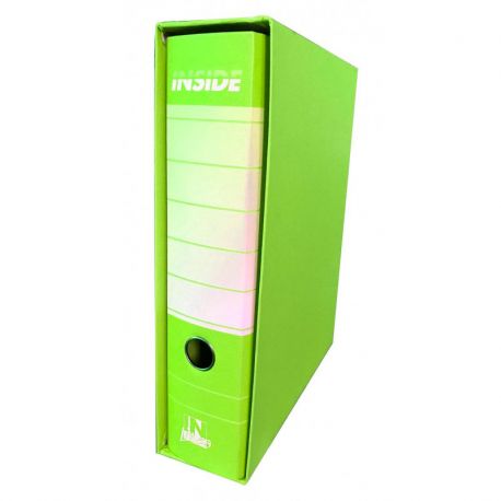 Registratore INSIDE6 protocollo dorso cm 8 verdino