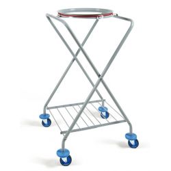 Carrello portasacchi in metallo h.105cm