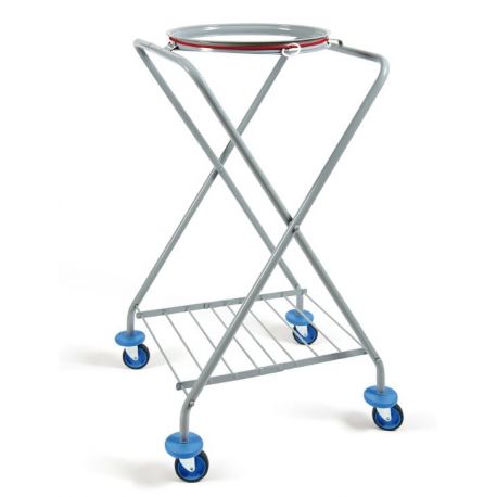Carrello portasacchi in metallo h.105cm