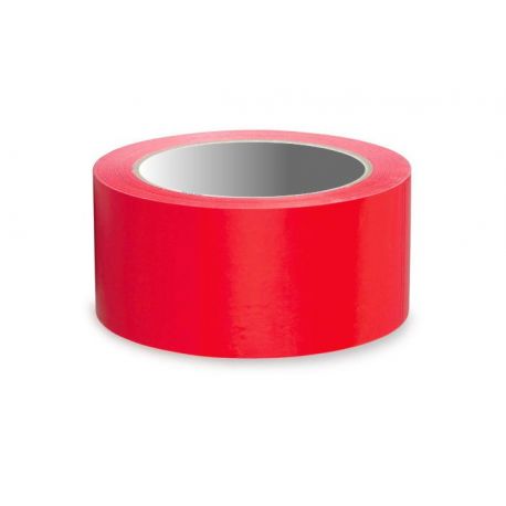 Nastro adesivo 50X66 PVC rosso