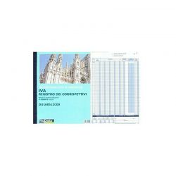 Registro iva corrispettivi 2 copie 50fg DU168524C00