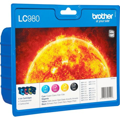Multipack Brother LC-980 DCP-145C