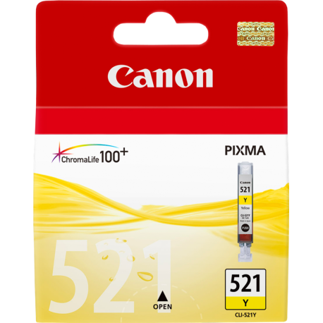 Cartuccia Canon CLI-521Y giallo