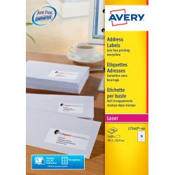 Etichette Avery LR7162 99,1x33,9 ric.16/100fg