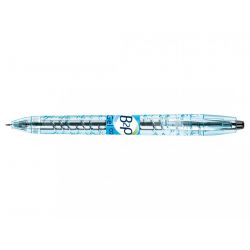 Penna sfera Pilot B2P Gel scatto nera BEGREEN