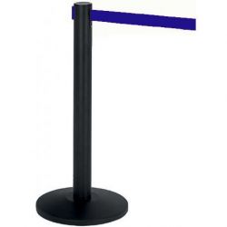 Piantana creacorsie nera nastro blu 2m