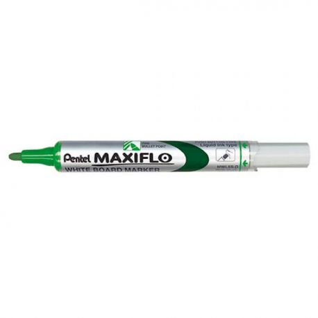 Marker lavagna Maxiflo Pentel verde
