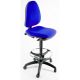 Sgabello tecnico EOE1 blu