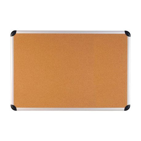 Lavagna sughero 90x120cm bordi alluminio SMART