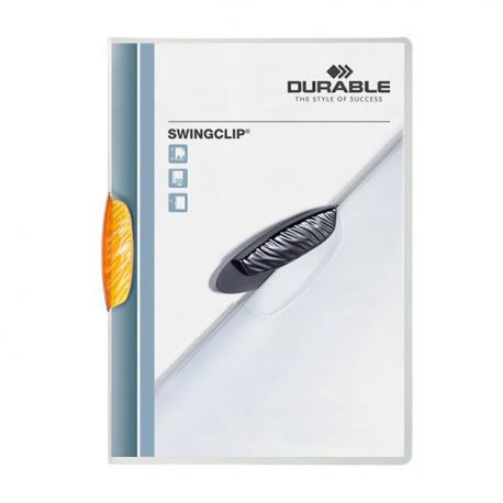 Cartella SwingClip Durable clip arancio