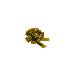 Coccarde Strip Metal diam.12cm cf.30pz oro