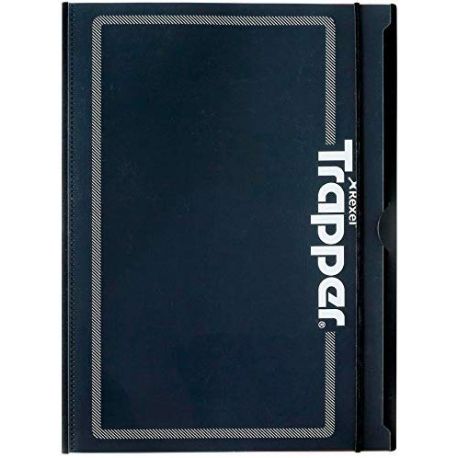 Cartella Trapper File PP con tasche Rexel nero