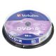 DVD+R Verbatim 4,7GB Torre 10pz