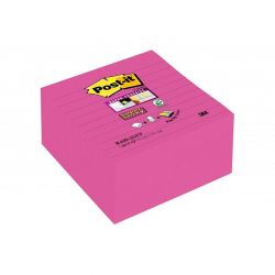 Blocchetto Z-Notes R440 101x101 righe SuperSticky fucsia
