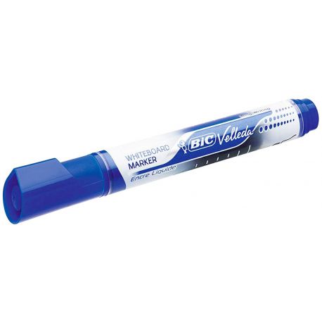 Marker lavagna Bic Liquid Ink Tank Velleda blu