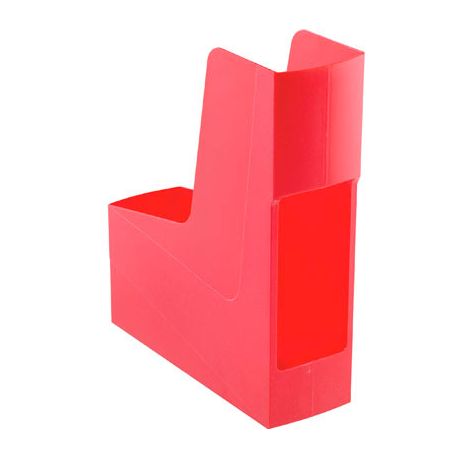 Portariviste Green2Desk Fellowes rosso trasuc.