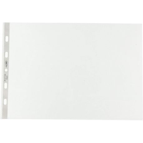 Buste ppl perforazione universale 30x22H cf.25pz liscie ALBUM alto spessore