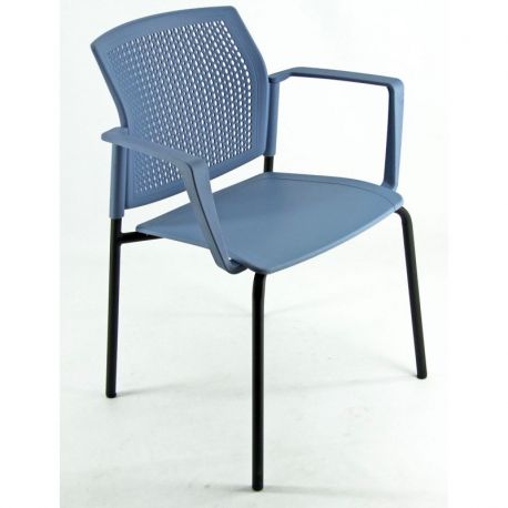 Sedia Meeting LGSPBR Unisit azzurra