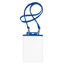 Portanomi Pass 6S-M 10x15cm 10pz c/mosch. blu