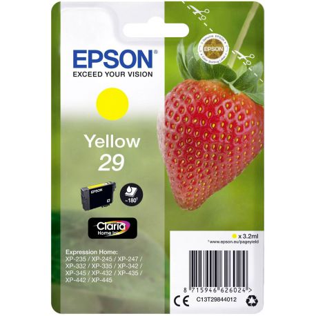 Cartuccia Epson T2984410 N.29 giallo XP235/245