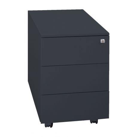 Cassettiera Met. 3 cassetti 41X58X55,3H Antracite