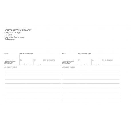 Libretto controllo lavoro domicilio 2 copie 16205C000