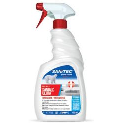 Detergente Sanialc Ultra 750ml 77% alcool